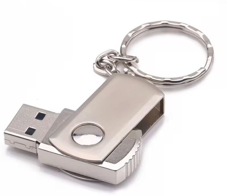 sippytales Mini Swivel Keychain Flash Drives 32 GB Pen Drive Compatible with Laptop, Audio Player, Television, Desktop Computer USB 2.0 Metal Case-image-27