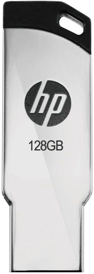 HP v236W 128 GB Pen Drive Compatible with Audio Player, Desktop Computer, Gaming Console, Laptop, Mobile, Netbook, Tablet, Television USB 2.0 Metal Case