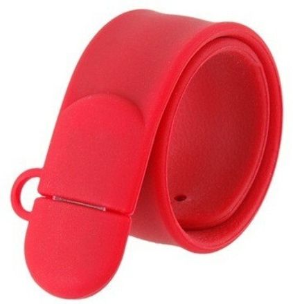 Eshop 100% Genuine Silicone Bracelet hand band USB Flash Drive 4 GB Pen Drive Compatible with Gaming Console, Desktop Computer, Television, Audio Player, Laptop USB 2.0 Rubber Case-image-3