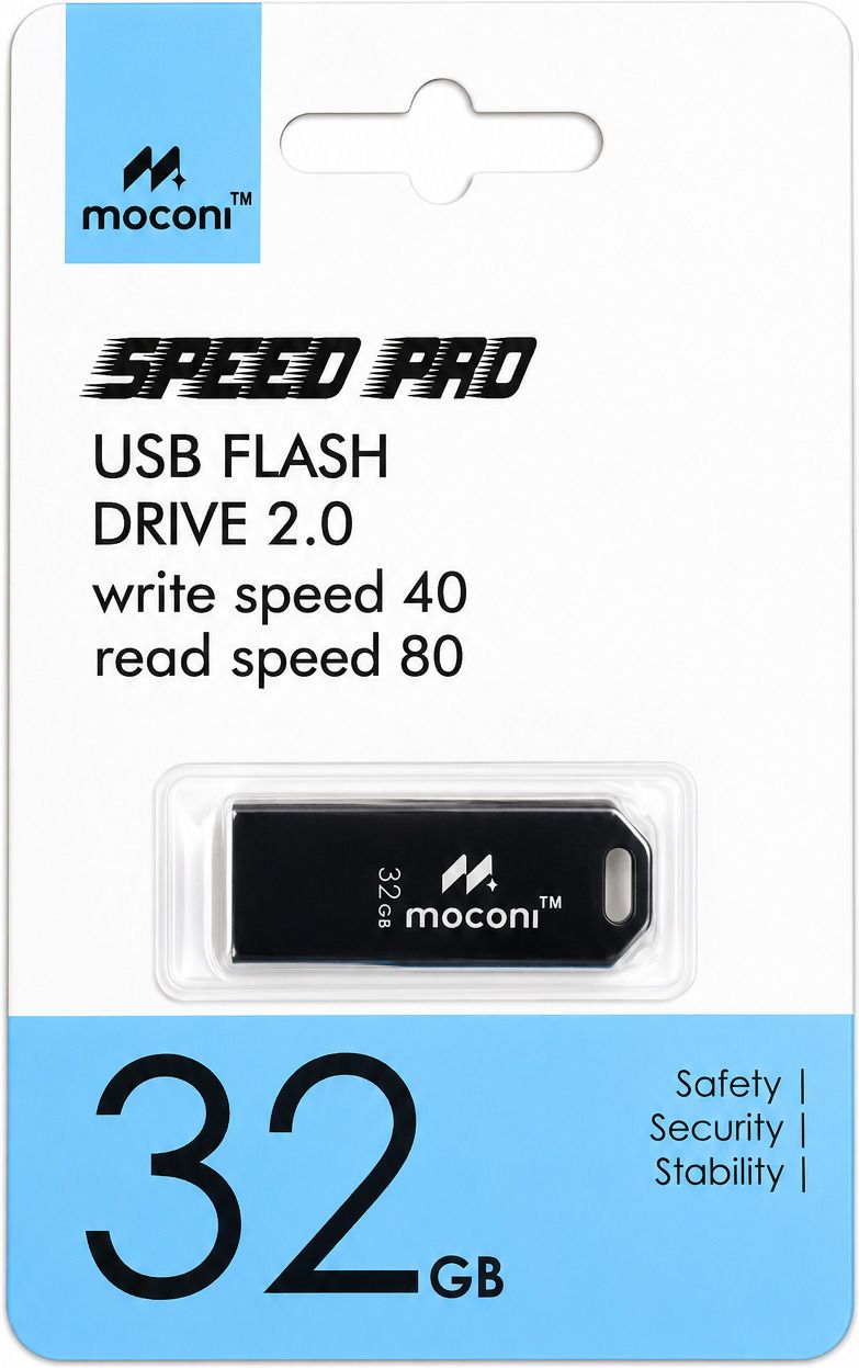 MOCONI USB Flash drive 32 GB Pen Drive Compatible with Desktop Computer, Laptop, Mobile, Tablet, Television USB 2.0 Plastic Case-image-1