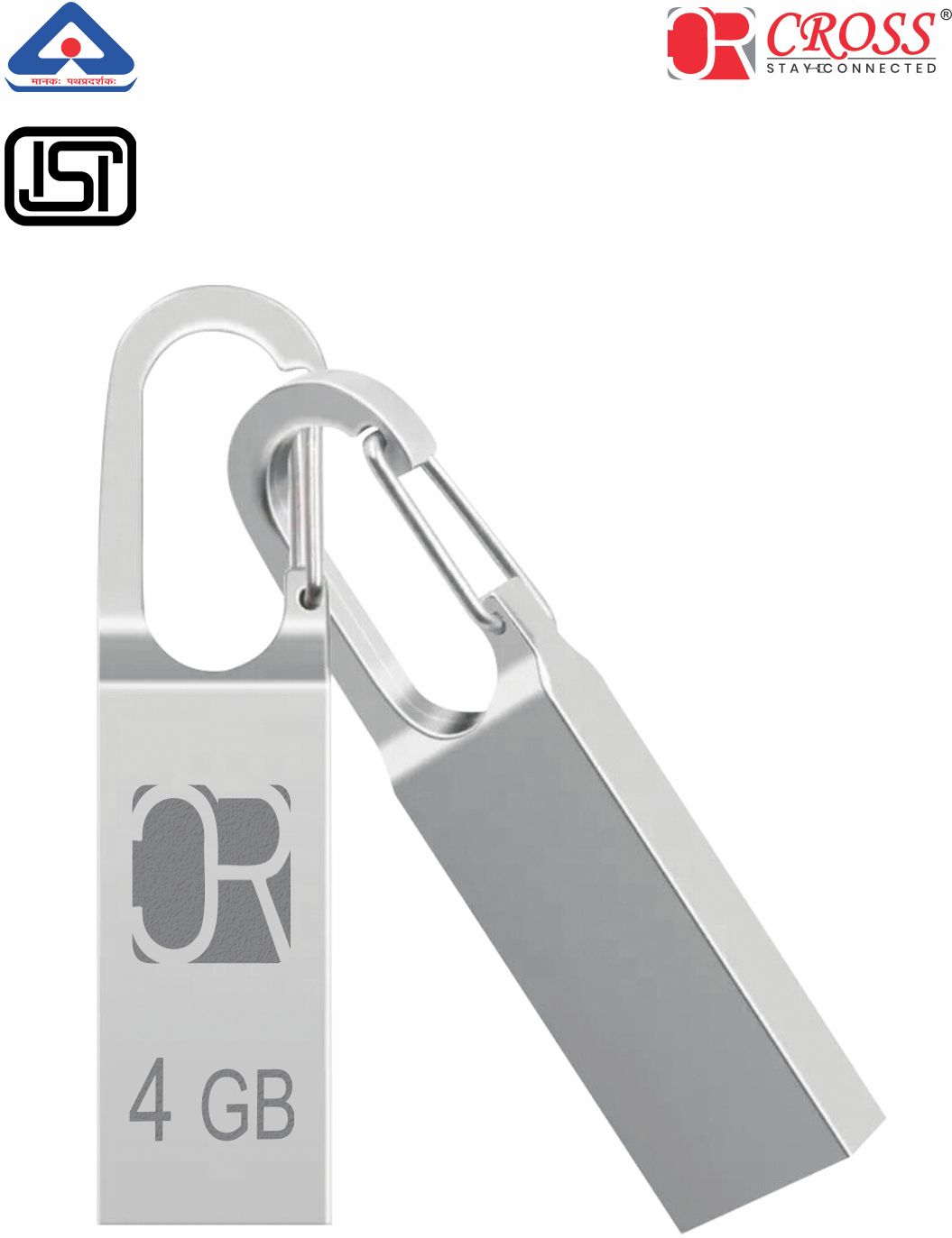 CROSS USB 3.0 PENDRIVE 4 GB Pen Drive Compatible with Desktop Computer, Laptop, Television USB 3.0 Metal Case-image-34