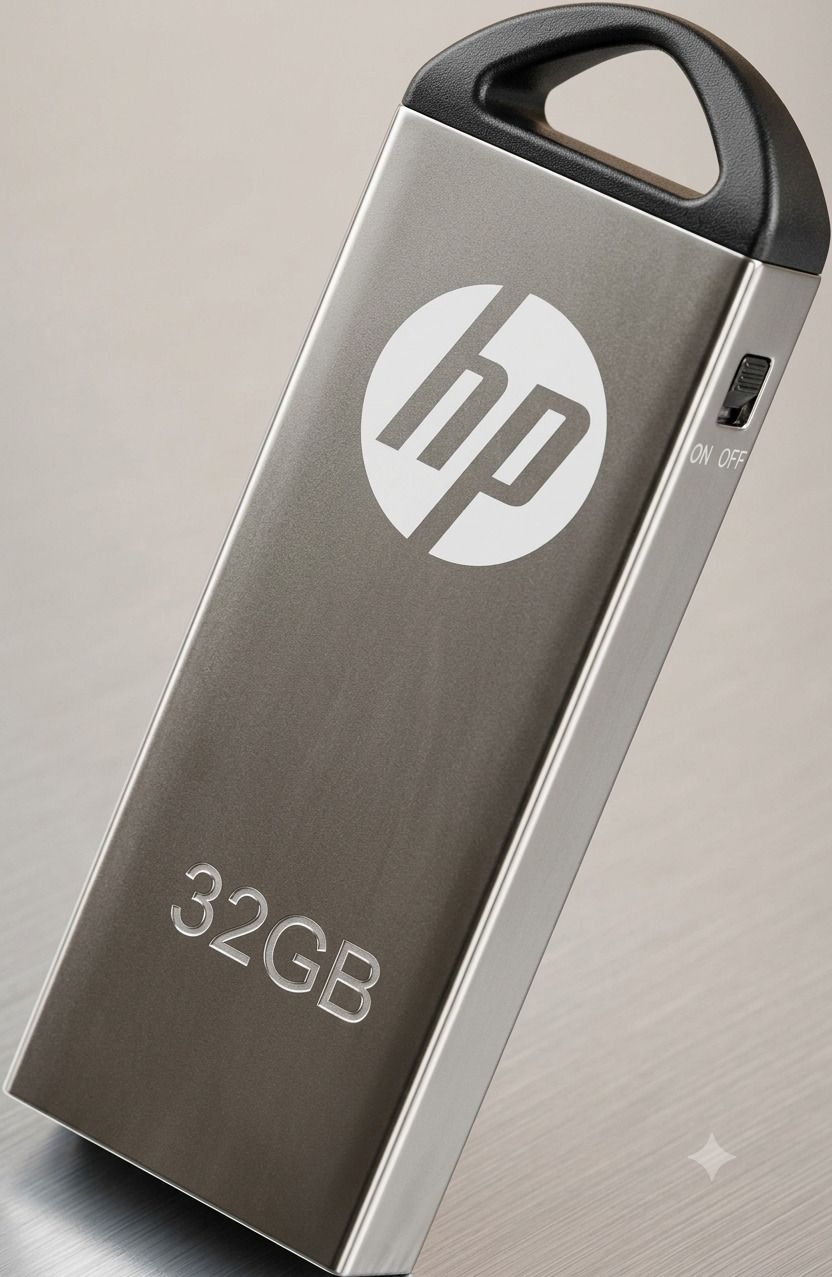 HP V220-32GB 32 GB Pen Drive Compatible with Audio Player, Desktop Computer, Laptop, Gaming Console USB 2.0 Metal Case-image-29