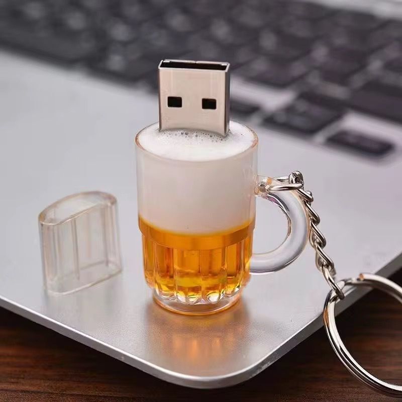 Techbae BEER GLASS SHAPE FANCY 32 GB Pen Drive Compatible with Audio Player, Desktop Computer, Laptop USB 2.0 Plastic Case-image-10