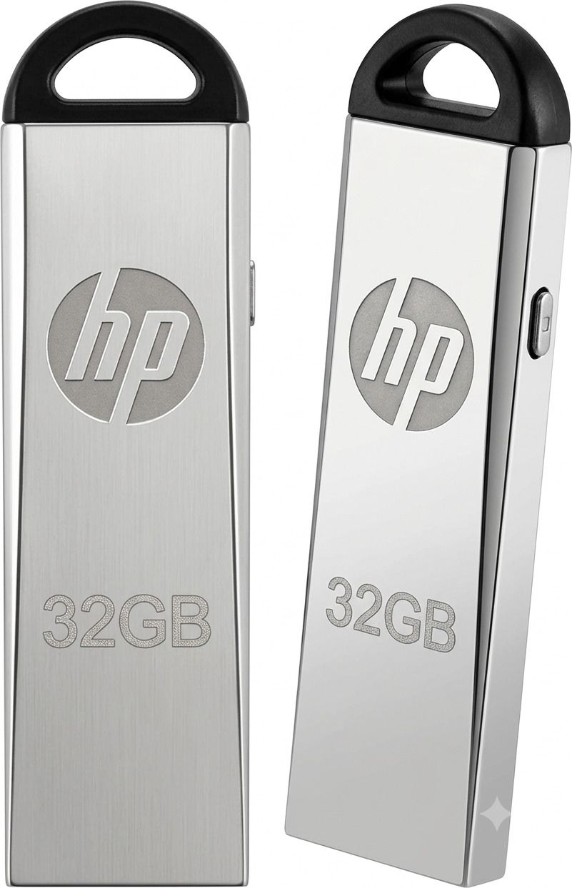 HP V220-32GB+32GB COMBO 32 GB Pen Drive Compatible with Audio Player, Desktop Computer, Laptop, Gaming Console USB 2.0 Metal Case-image-18