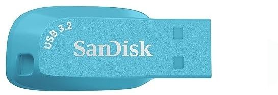 SanDisk Ultra Shift USB 3.2 64 GB Pen Drive Compatible with Desktop Computer, Laptop, Television USB 3.0 Plastic Case