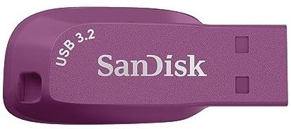 SanDisk Ultra Shift USB 3.2 Gen Flash Drive 64 GB Pen Drive Compatible with Desktop Computer, Laptop, Television USB 3.0 Plastic Case