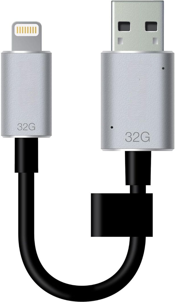 Carecase OEM 32GB USB 3.0 Lexar JumpDr C20i 32 GB OTG Drive Compatible with Mobile Lightning, USB 3.0 Metal Case-image-9