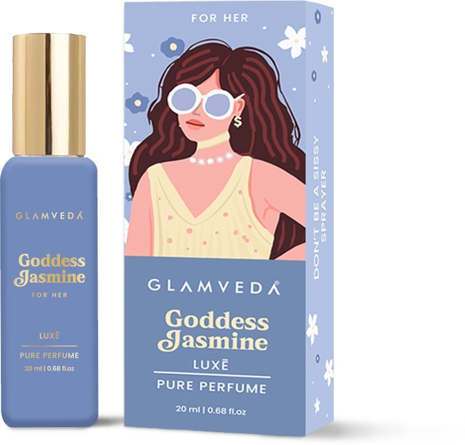Goddess Jasmine Pure Perfume|Long-Lasting ,Fresh Floral Scent |All Day Wear| Extrait De Parfum - 20 ml-image-34