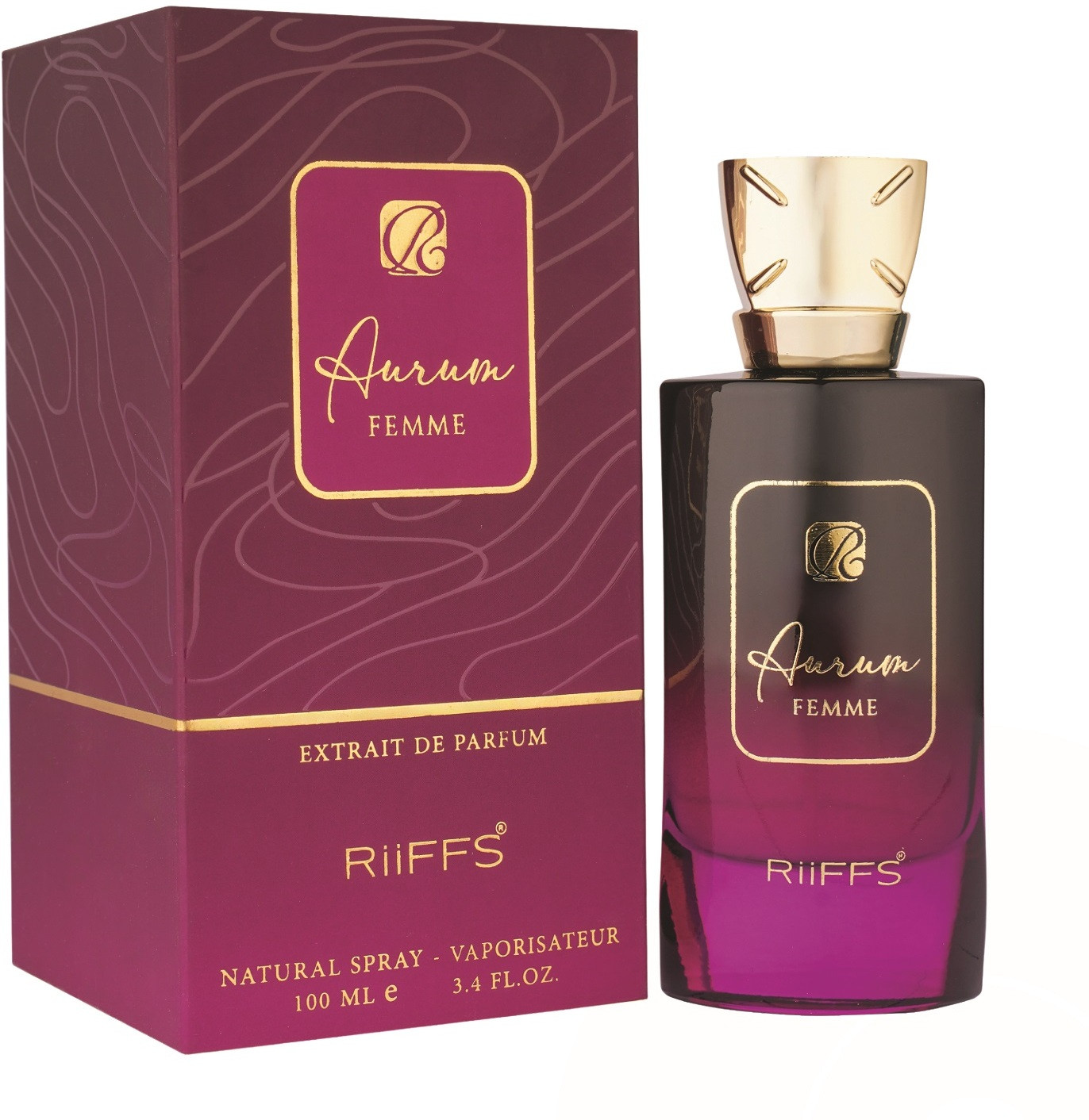 riiffs AURUM FEMME Extrait De Parfum for Women - 100ml Extrait De Parfum - 100 ml image 1