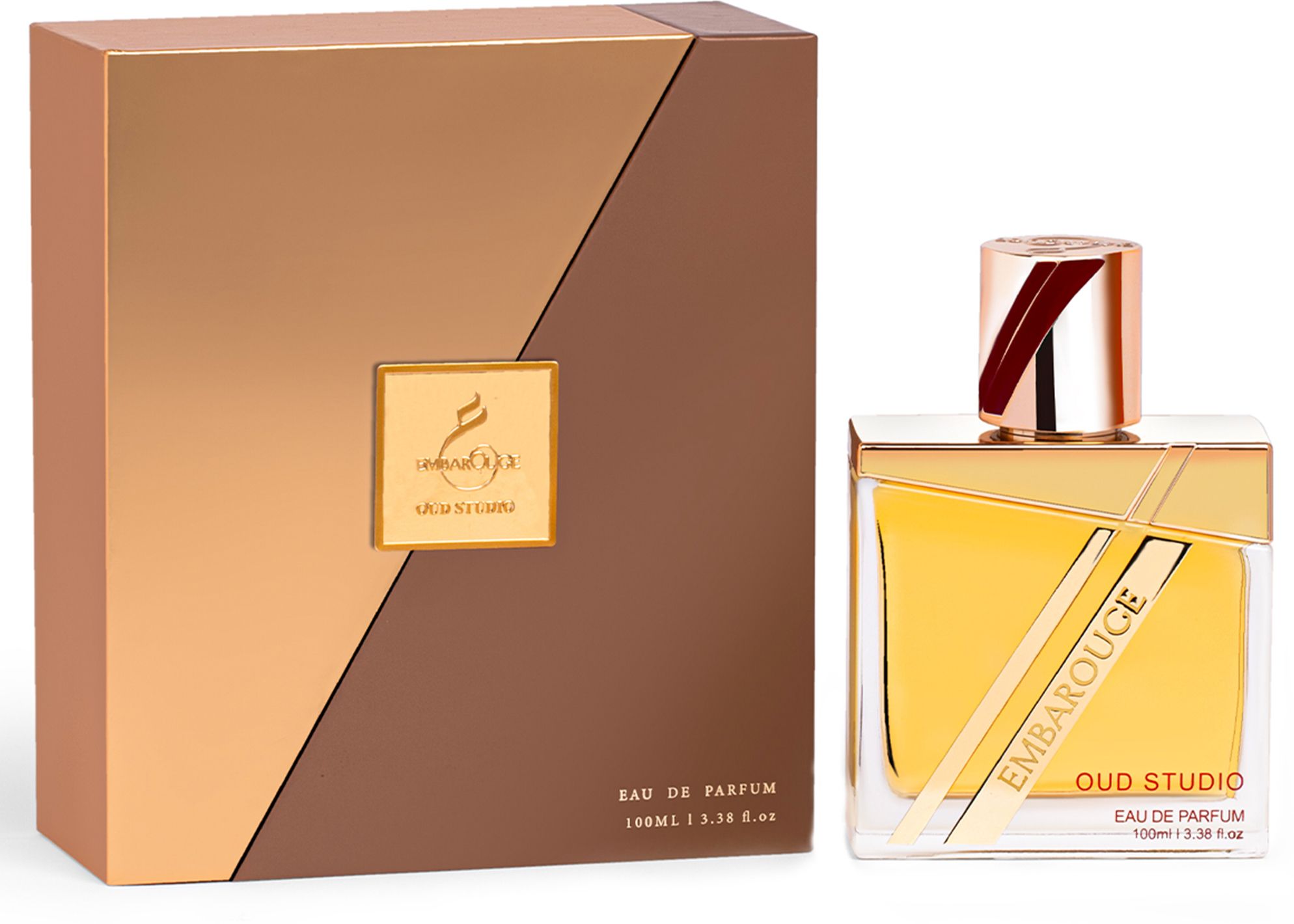 embarouge Oud Studio Long Lasting Perfume Capuccino, Rose, Oud | Middle EasternFragrance Eau de Parfum - 100 ml-picture-15
