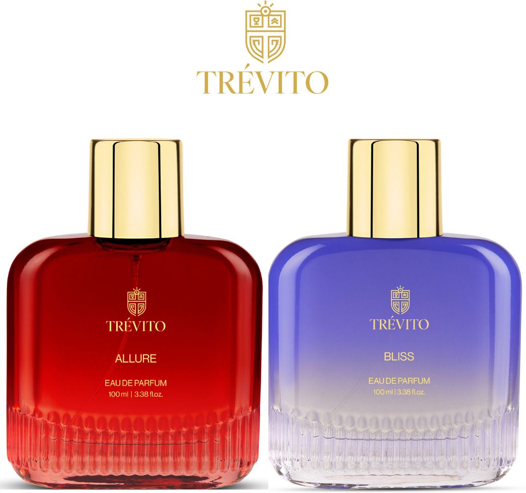 trévito Bliss & Allure Premium Long Lasting Luxury Perfume for women combo Eau de Parfum - 200 ml-picture-15