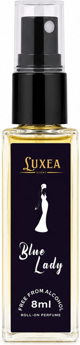 luxea scent Blue lady roll on free from alcohol - Best scent for women 12+ hour long lasting Perfume - 8 ml-picture-30
