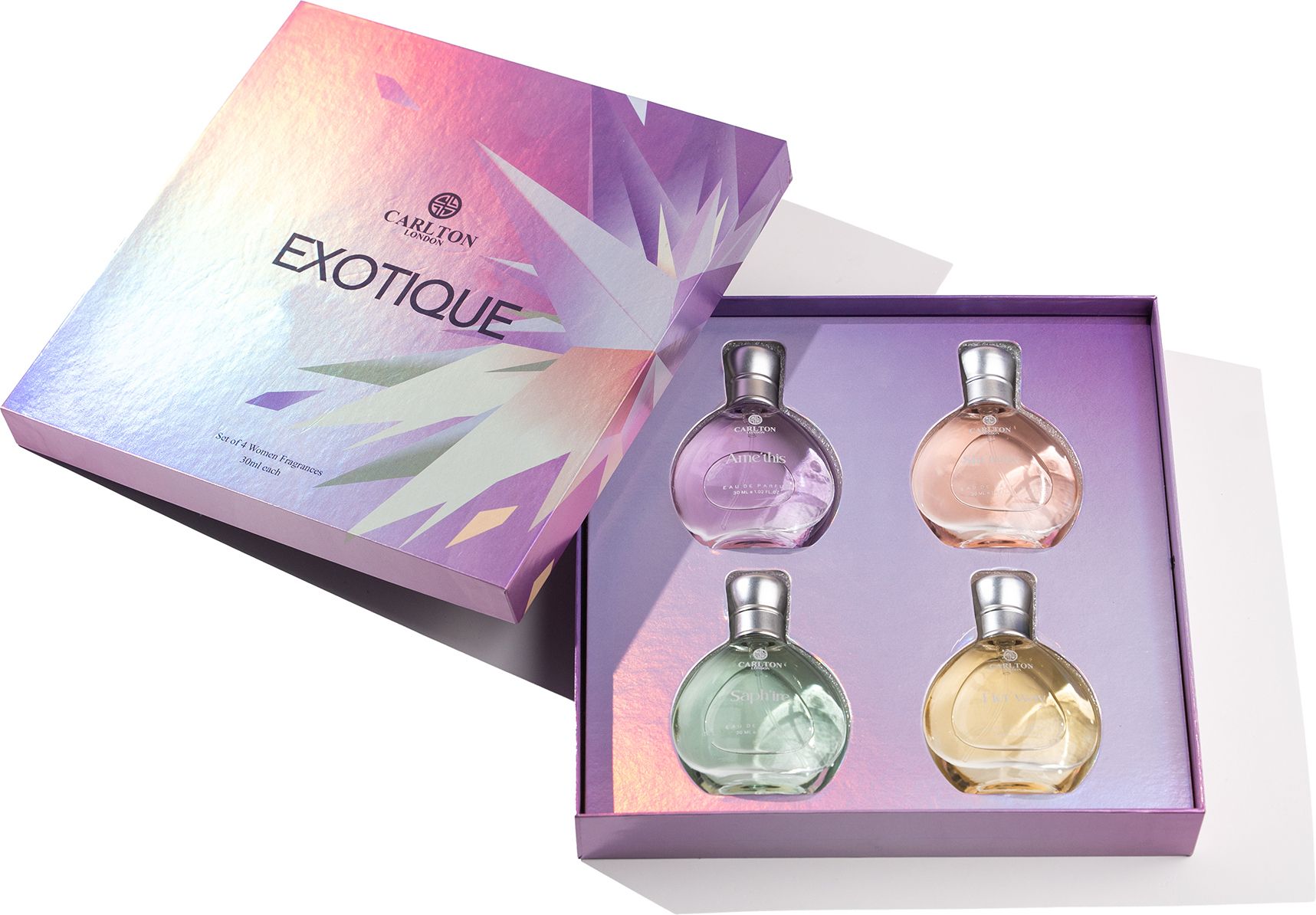 Exotique Gift set of 4 -30ml each Eau de Parfum-120 ml