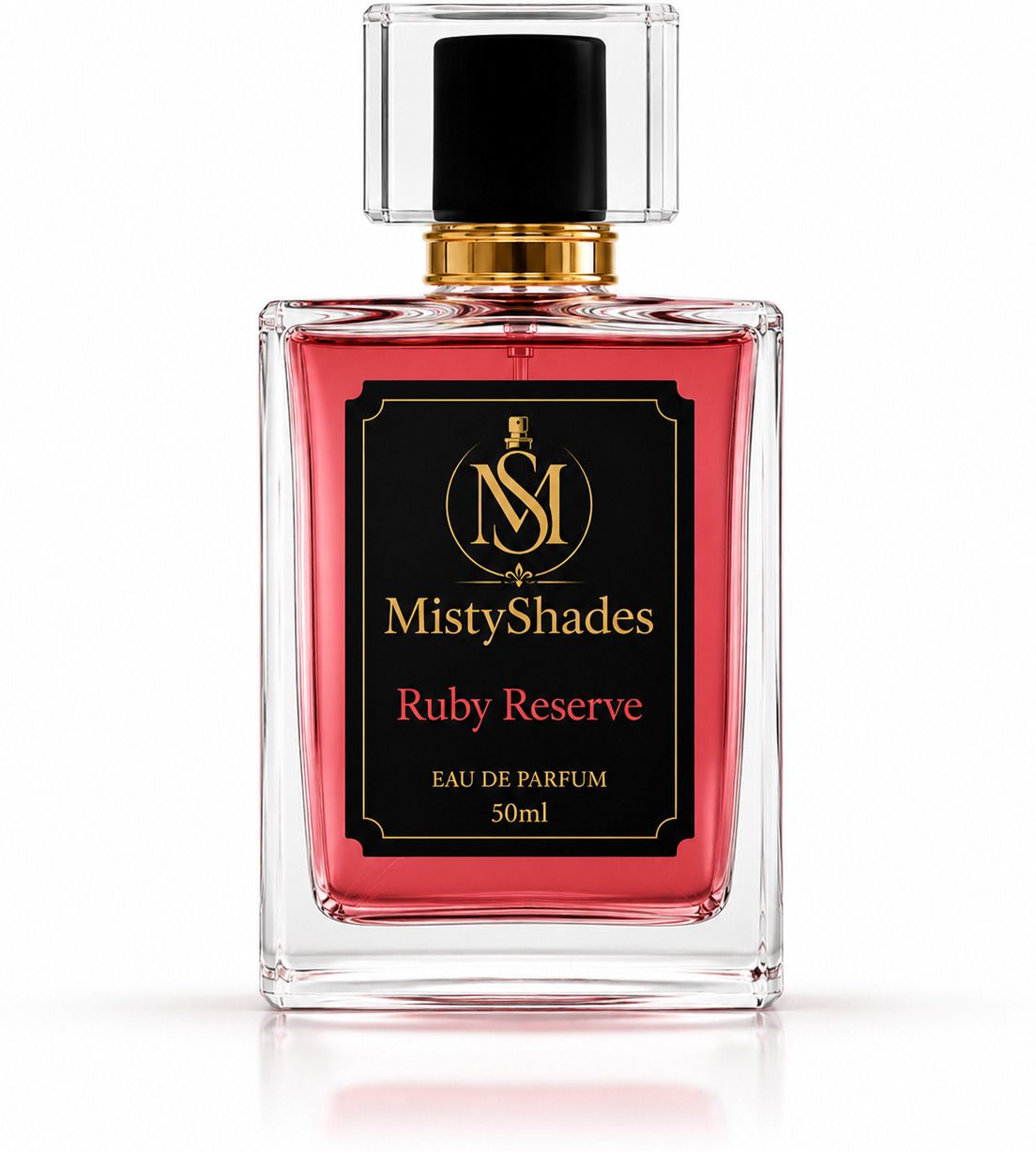mistyshades Ruby Reserve Elegant Rose Floral Long Lasting Fragrance Perfume - 50 ml-picture-14