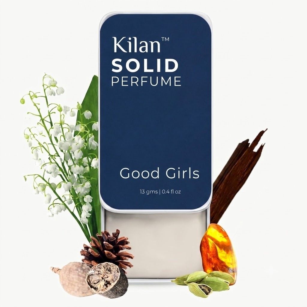 kilan Good Girls Solid Perfume for Women 13g Alcohol Free Eau de Parfum - 15 ml-picture-12