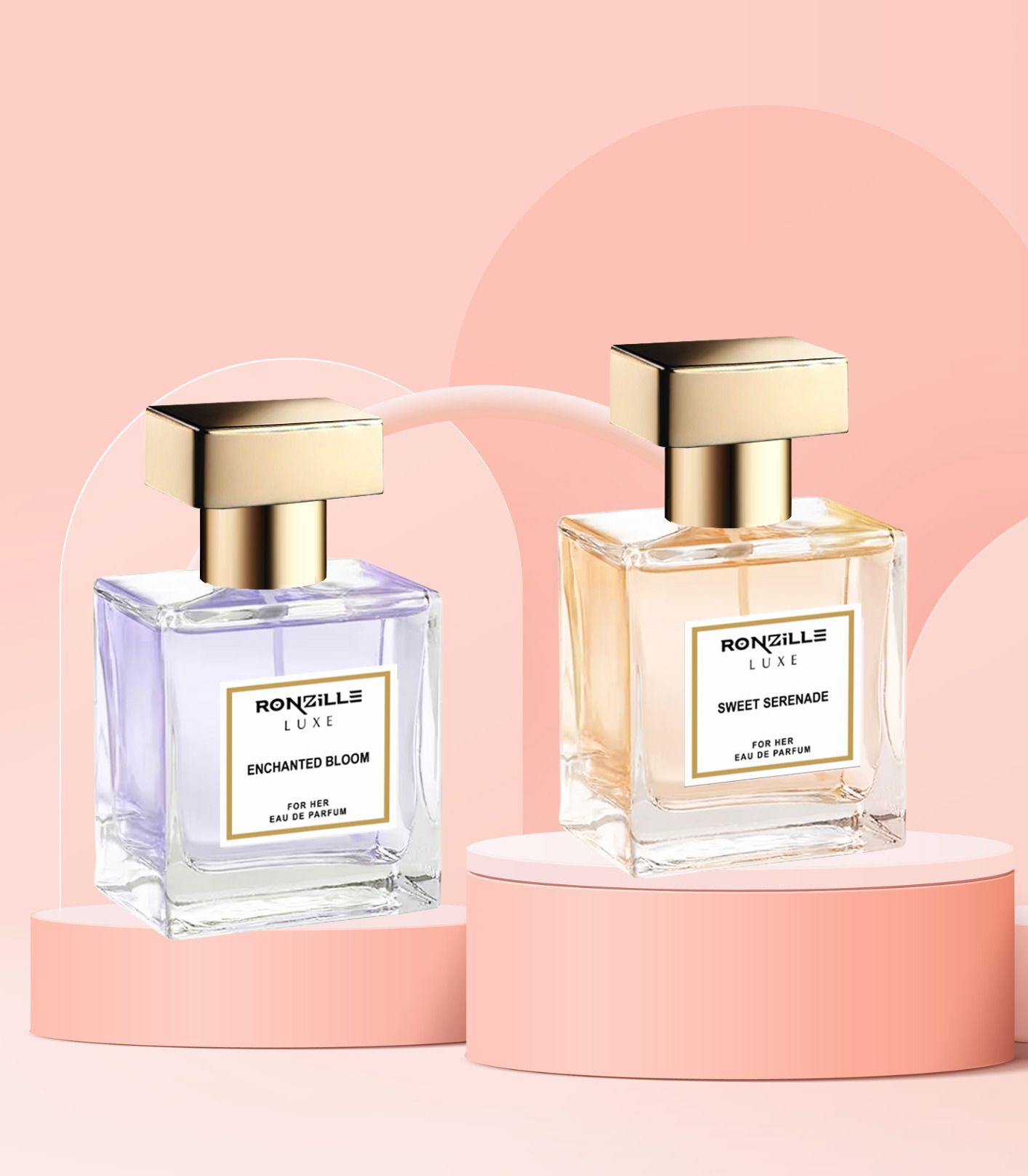 ronzille Women Enchanted Bloom,Sweet Serenade Eau De Perfume Combo -Set of 2 Eau de Parfum - 60 ml-picture-41