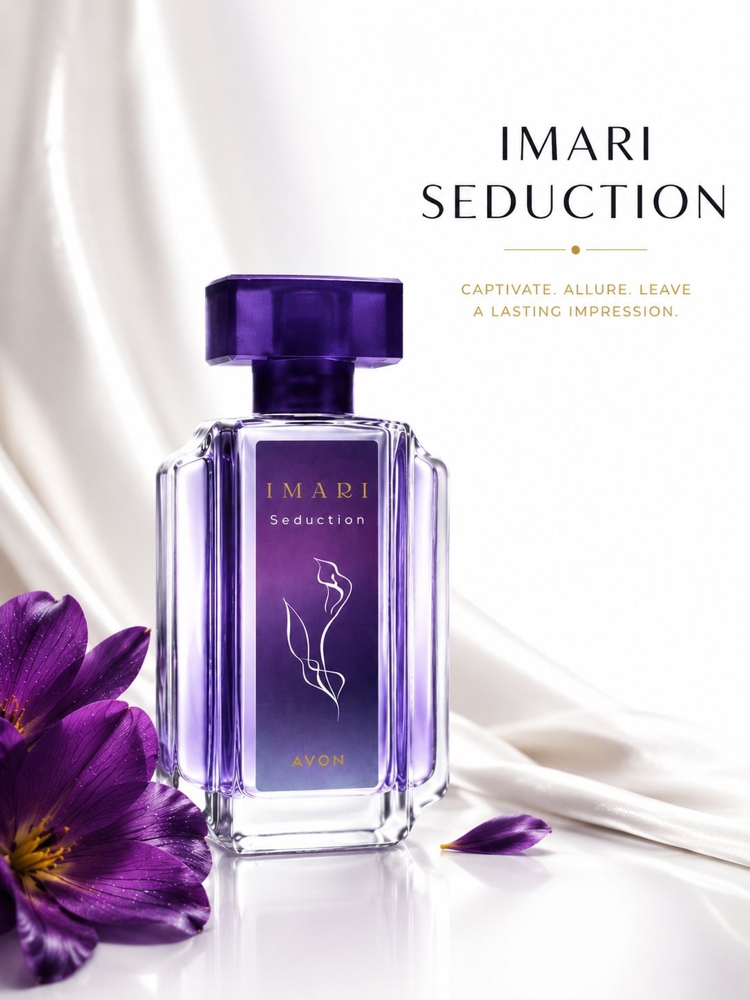 avon Imari Seduction for Her (EDT) | Long Lasting Perfume for Women | 50 ml Eau de Parfum - 50 ml-picture-3
