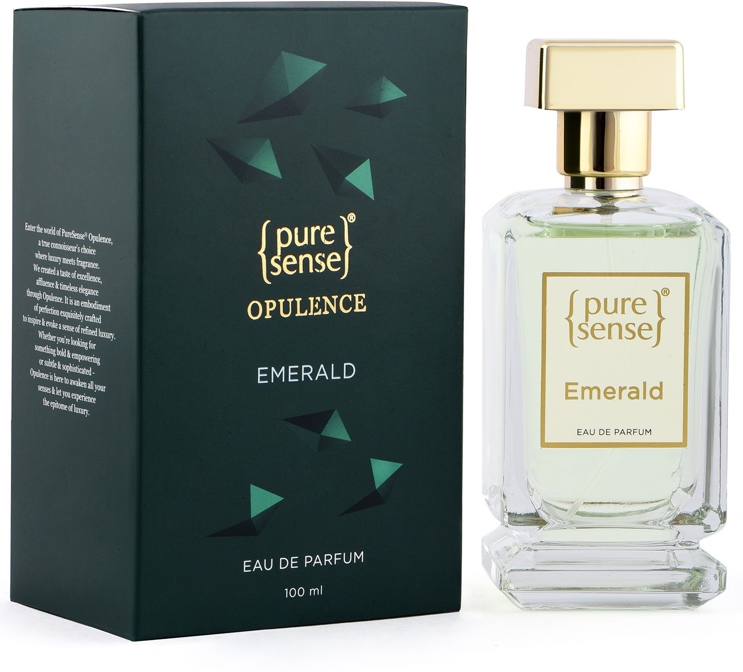 puresense Opulence Emerald Long Lasting Eau de Parfum-100 ml-picture-20