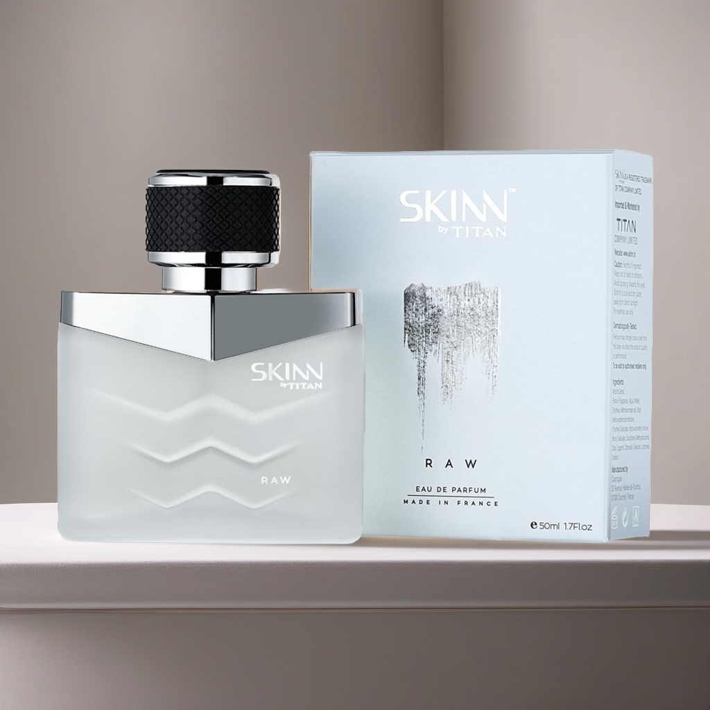 Skinn By Titan Raw Wood Scent Perfume Spray For Men