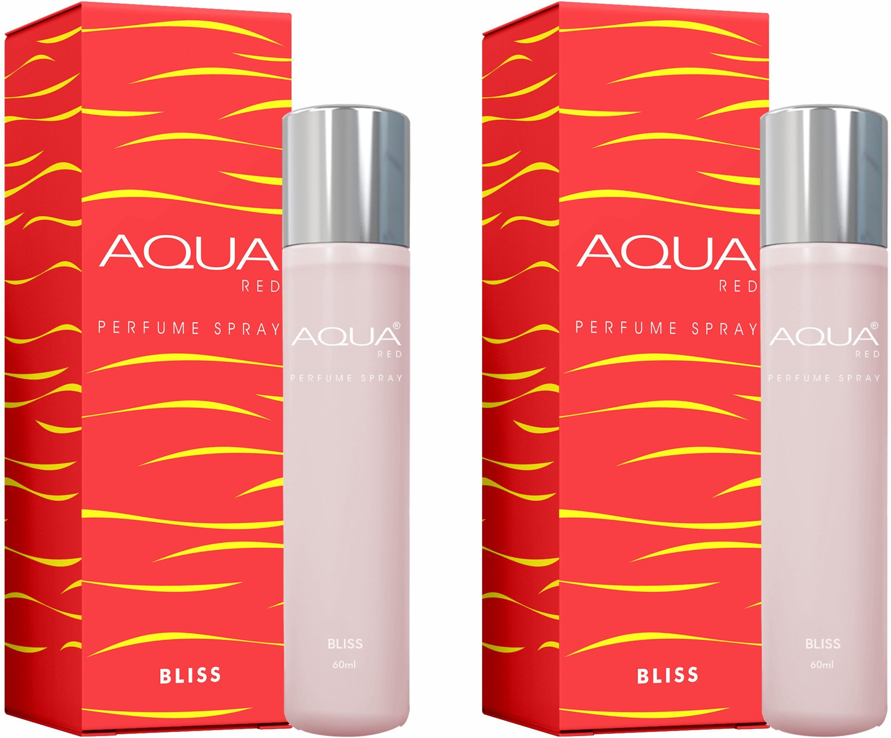 aqua red Bliss Long Lasting Fresh & Soothing Fragrance Pack of 2 (60ml each) Perfume-120 ml-picture-17