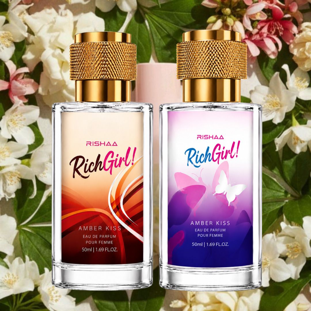 Amber Kiss Women Perfume Duo | Premium Eau De Parfum Combo Pack Eau de Parfum - 100 ml-image-45