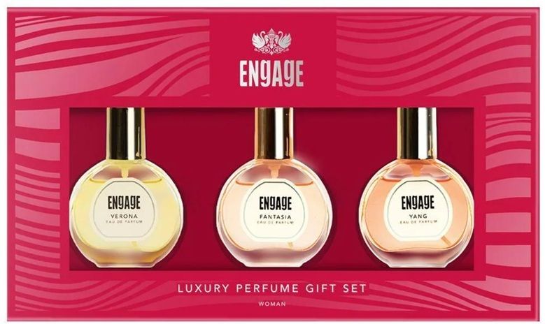 Luxury Perfume Gift Set Women Pack, 75ml (25ml X 3) Perfume - 75 ml-image-0