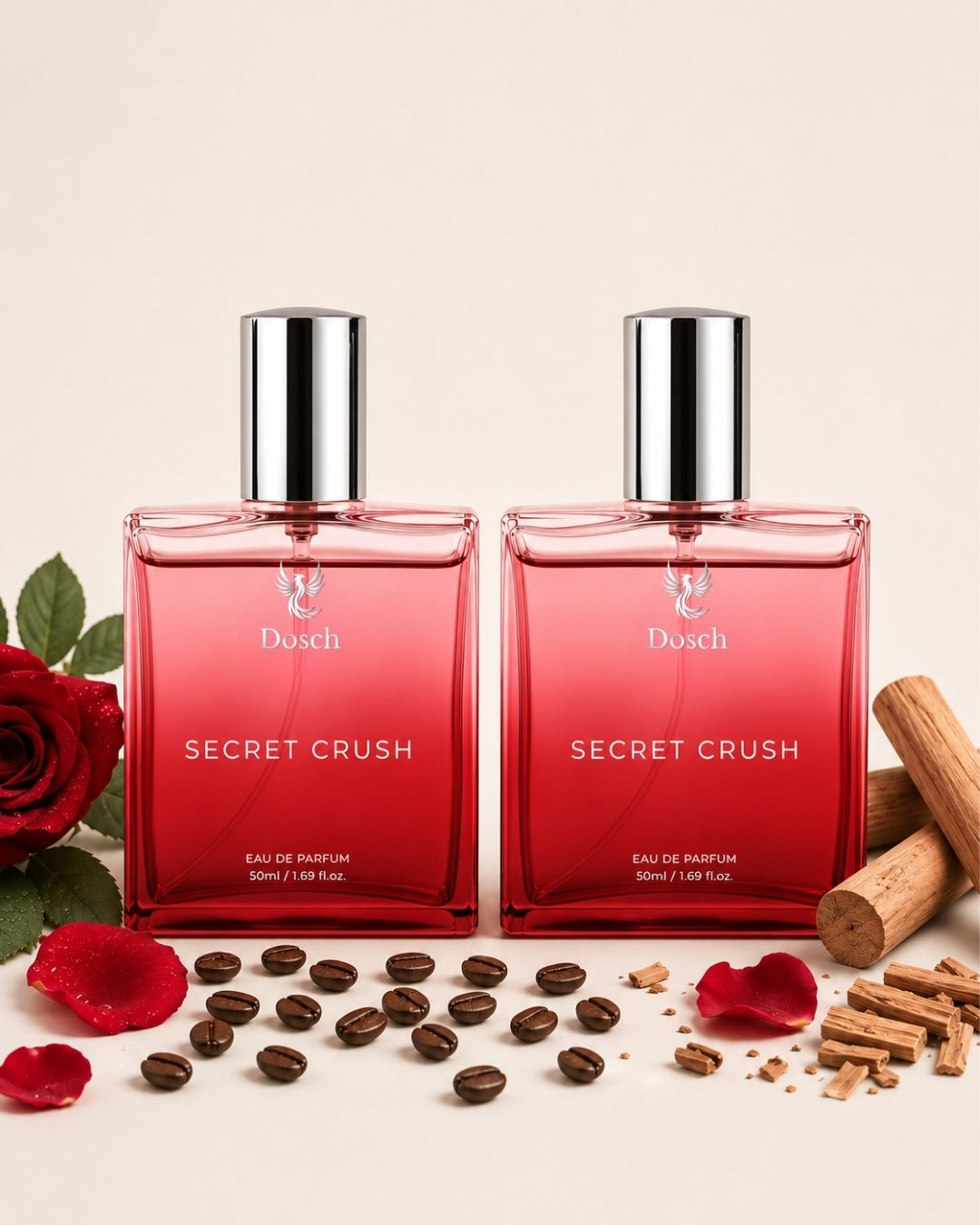 Secret Crush Eau De Parfum Long Lasting Unisex Perfume 50ml (Pack of 2) Eau de Parfum - 100 ml-image-9
