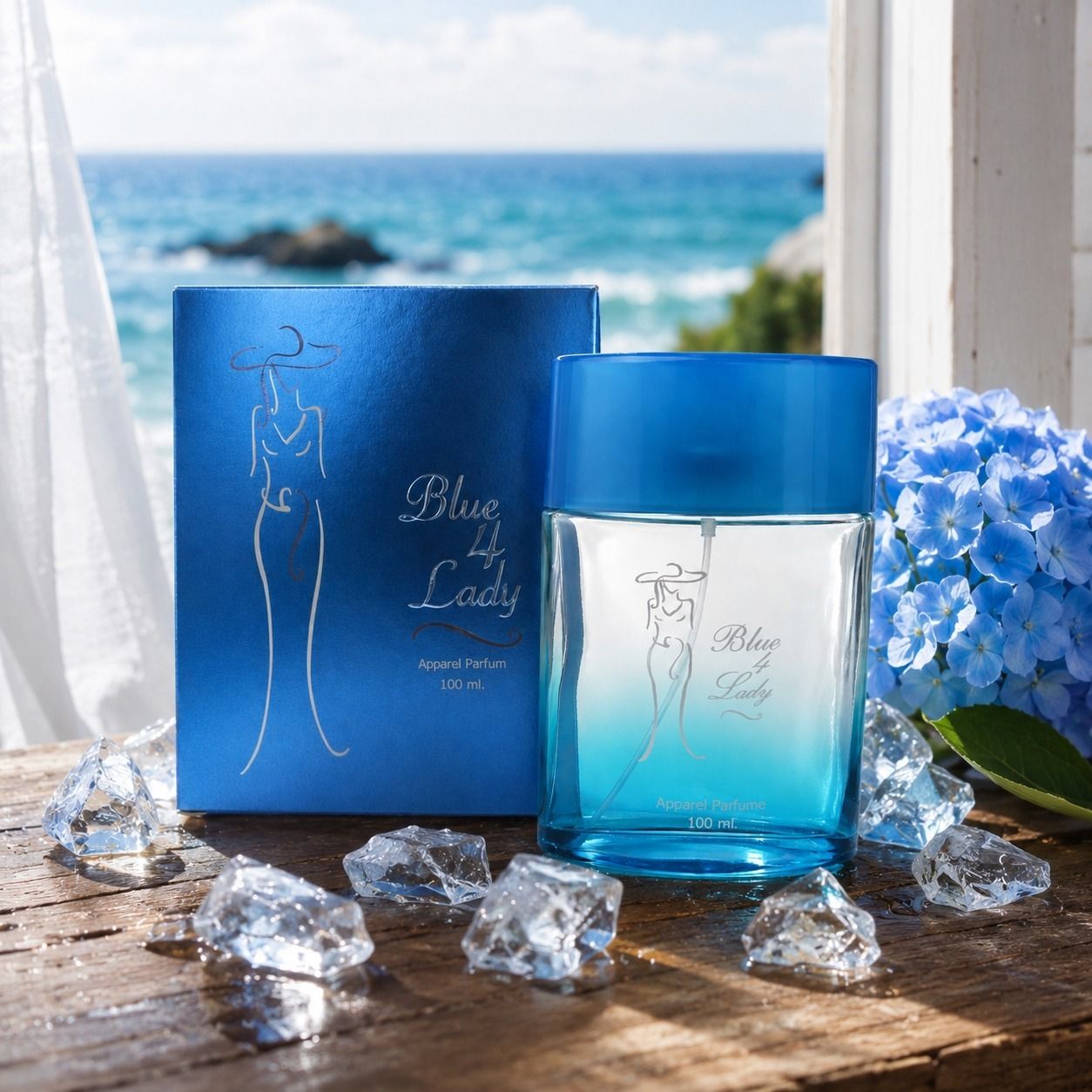 ramco Blue 4 Lady Women Perfume | Premium Luxury Fragrance | Long Lasting Floral Scent Eau de Parfum - 100 ml-picture-18