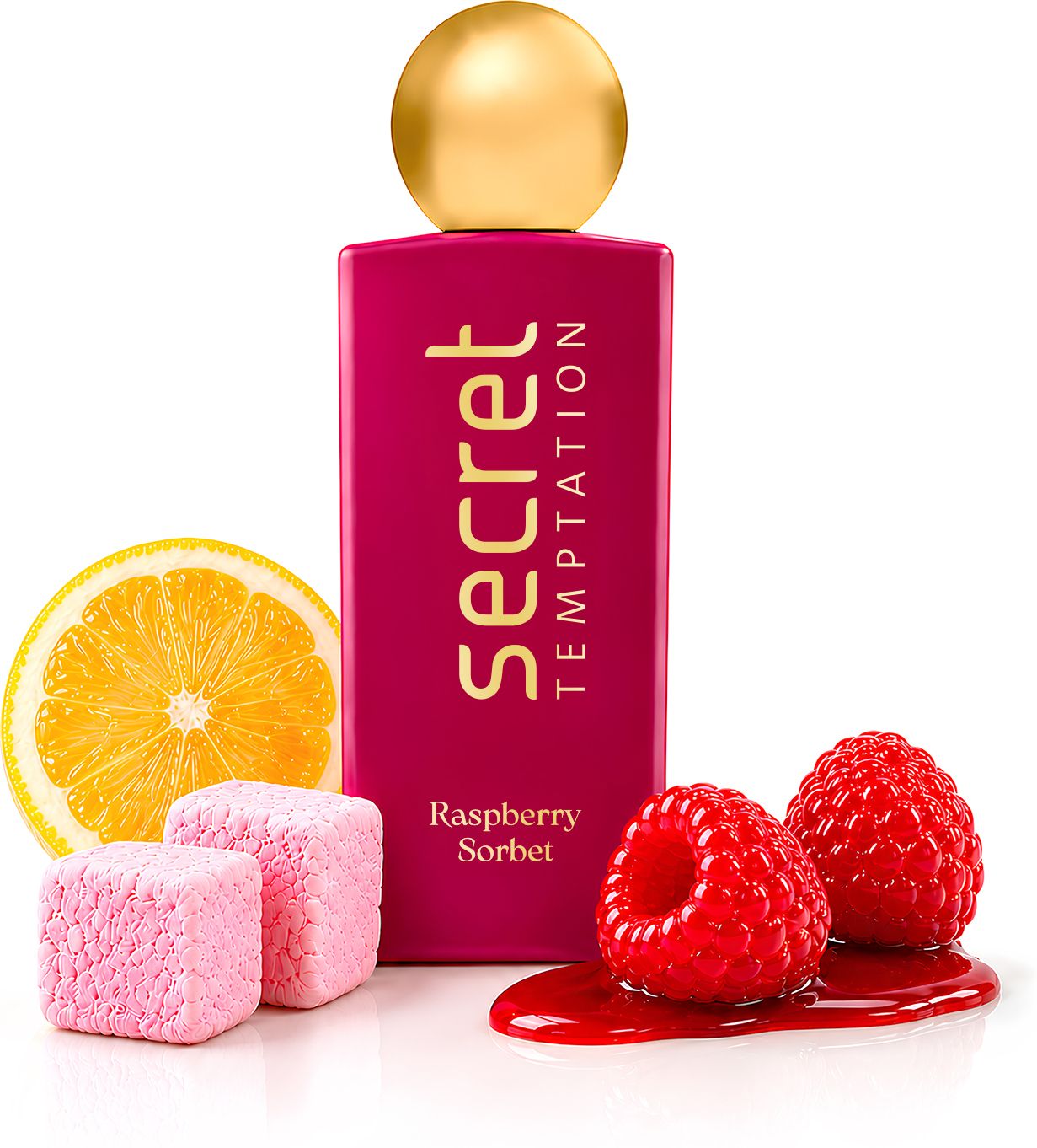 Raspberry Sorbet Perfum Fruity Gourmand Fragrance, Fresh Perfume,20% Perfume Oil Eau de Parfum - 50 ml-image-0