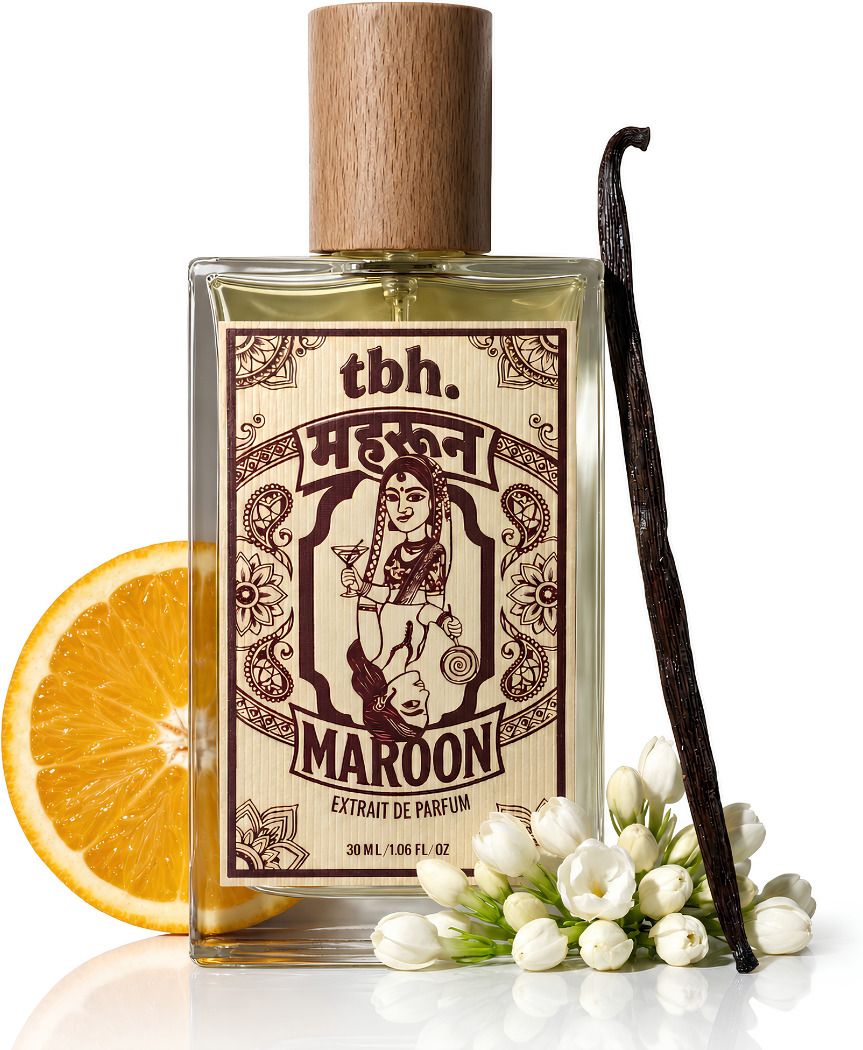 house of tbh- the bare honest Mahroon Perfume For Women Extrait De Parfum - 50 ml-picture-24