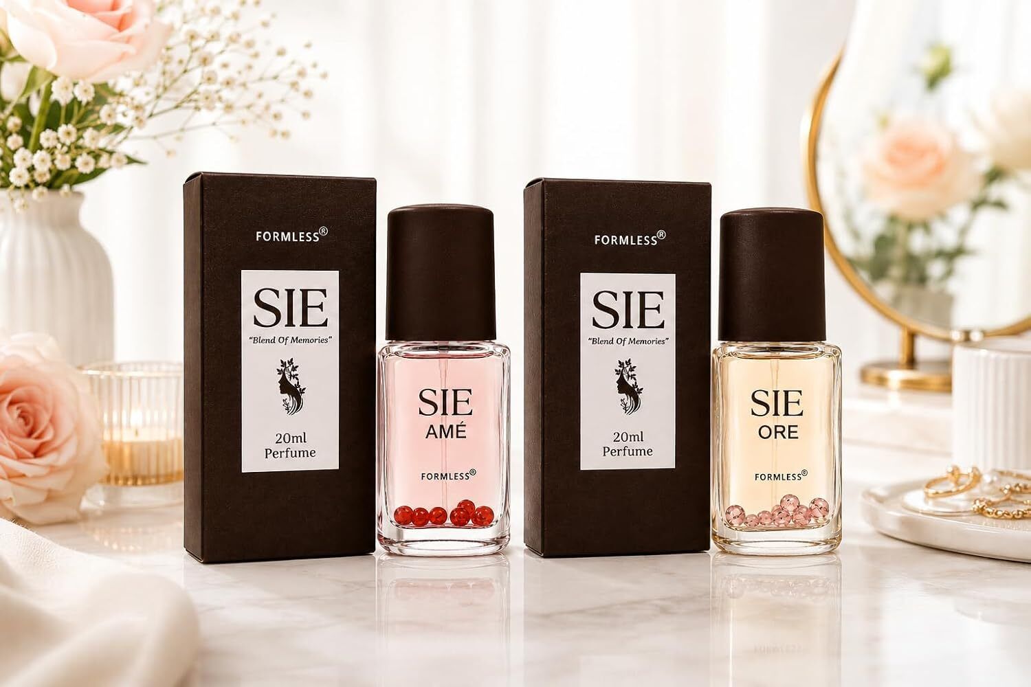 formless SIE AME & ORE Perfume Combo | Long Lasting with Fresh & Woody Notes| 2x20ml Perfume - 40 ml-picture-35
