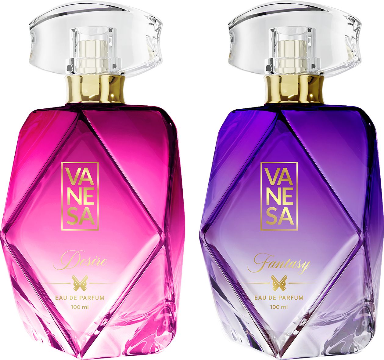 vanesa Fantasy & Desire Perfume |Premium & Long Lasting ( Combo Pack of 2 100ml X 2) Eau de Parfum - 200 ml-picture-13