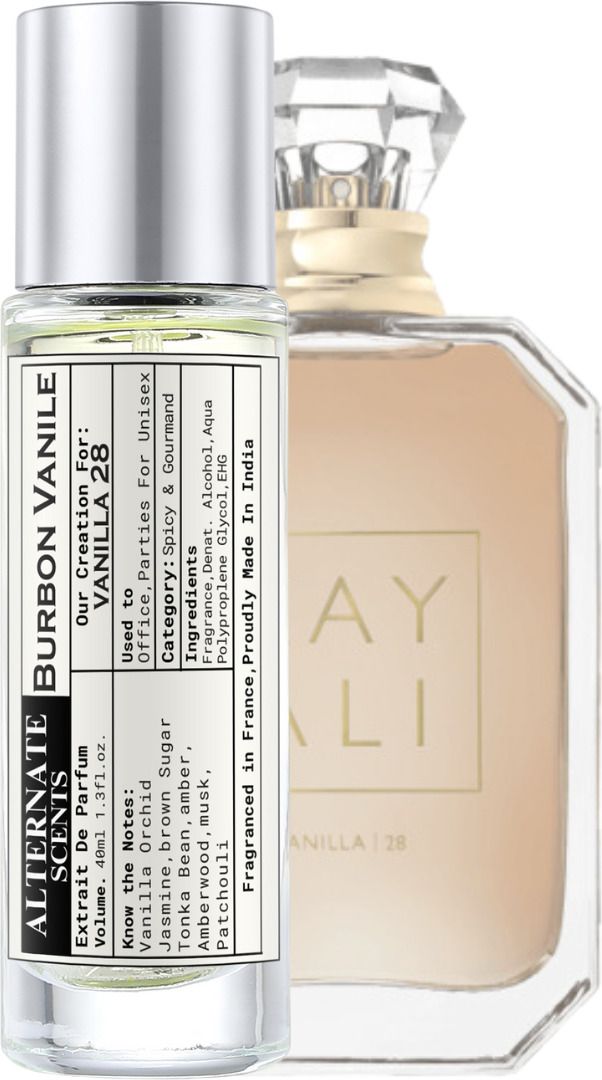 Scents BURBON VANILE Long Lasting For Women|30% Perfume Oil|Spicy,Seductive Eau de Parfum - 40 ml