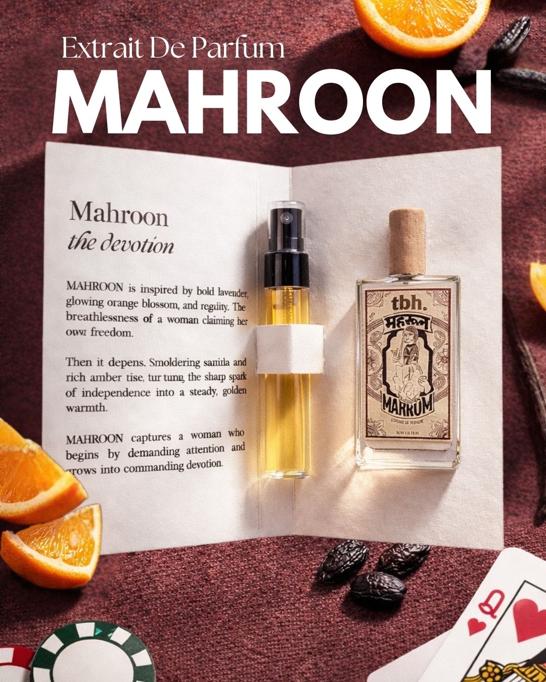 Mahroon Tester Perfume Extrait De Parfum - 10 ml-image-12