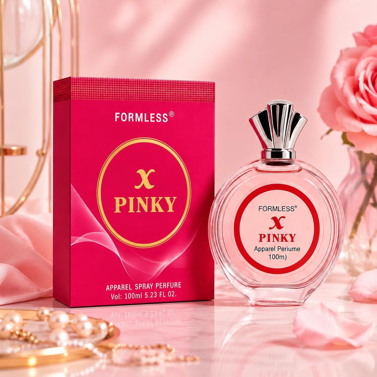 formless X Pinky Fragrance | Long-Lasting Multi-Fragrance | Floral, Fruity & Sweet Scents Perfume - 100 ml-picture-16