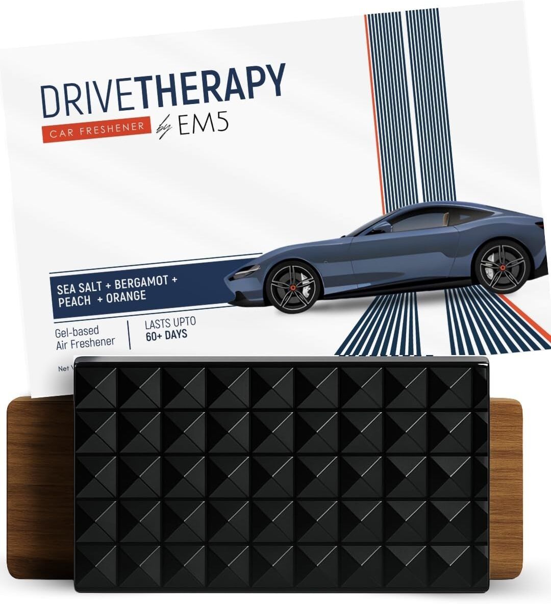 Aromatherapy Car Perfume Natural Gel | Non-Toxic | Lasts Upto 60 Days Car Freshener Diffuser