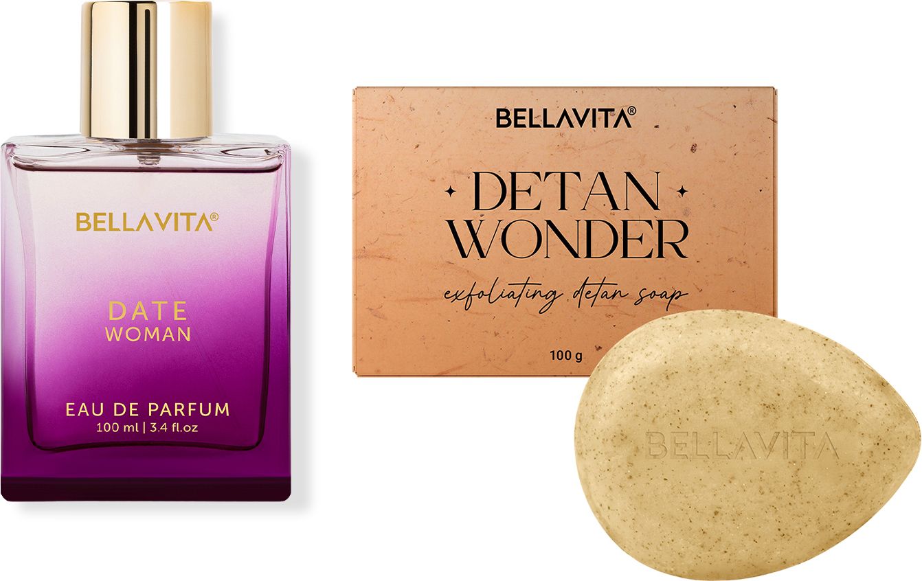 Date Woman EDP 100 ml + De-Tan Bath Soap 100 g Combo Eau de Parfum - 100 ml-image-39