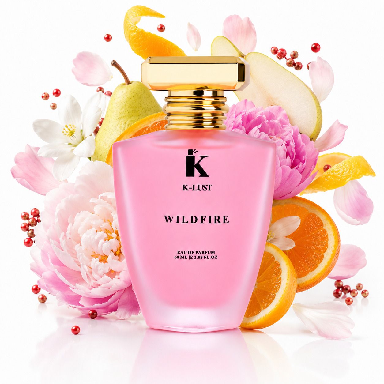 k lust Wild Fire Eau De Parfum for Women, Bold Sweet Fruity Floral Fragrance, 60 ml Eau de Parfum - 60 ml-picture-48