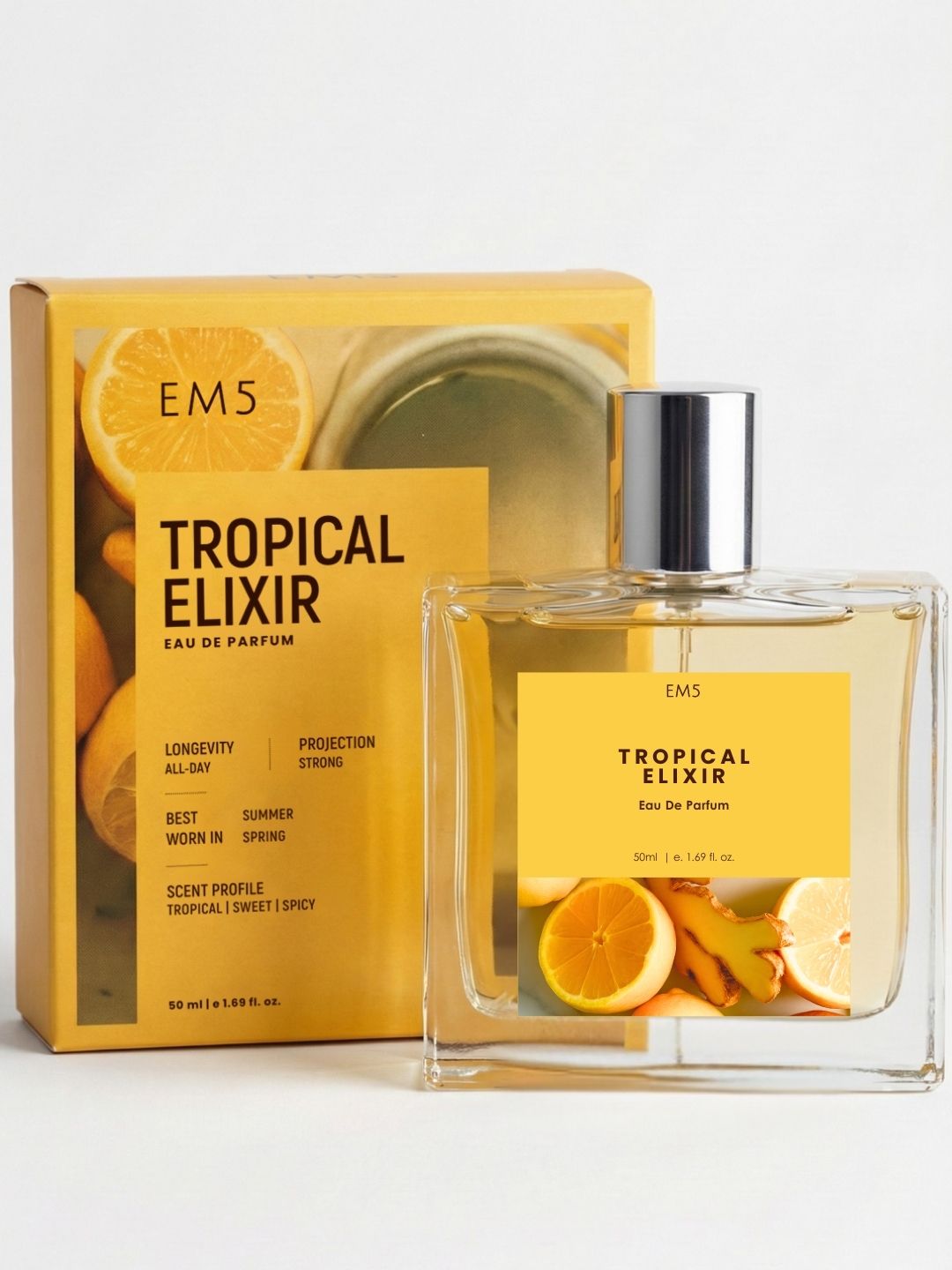 Tropical Elixir EDP Perfume for Women | Tropical, Sweet, Spicy Fragrance | Eau de Parfum - 50 ml-image-8