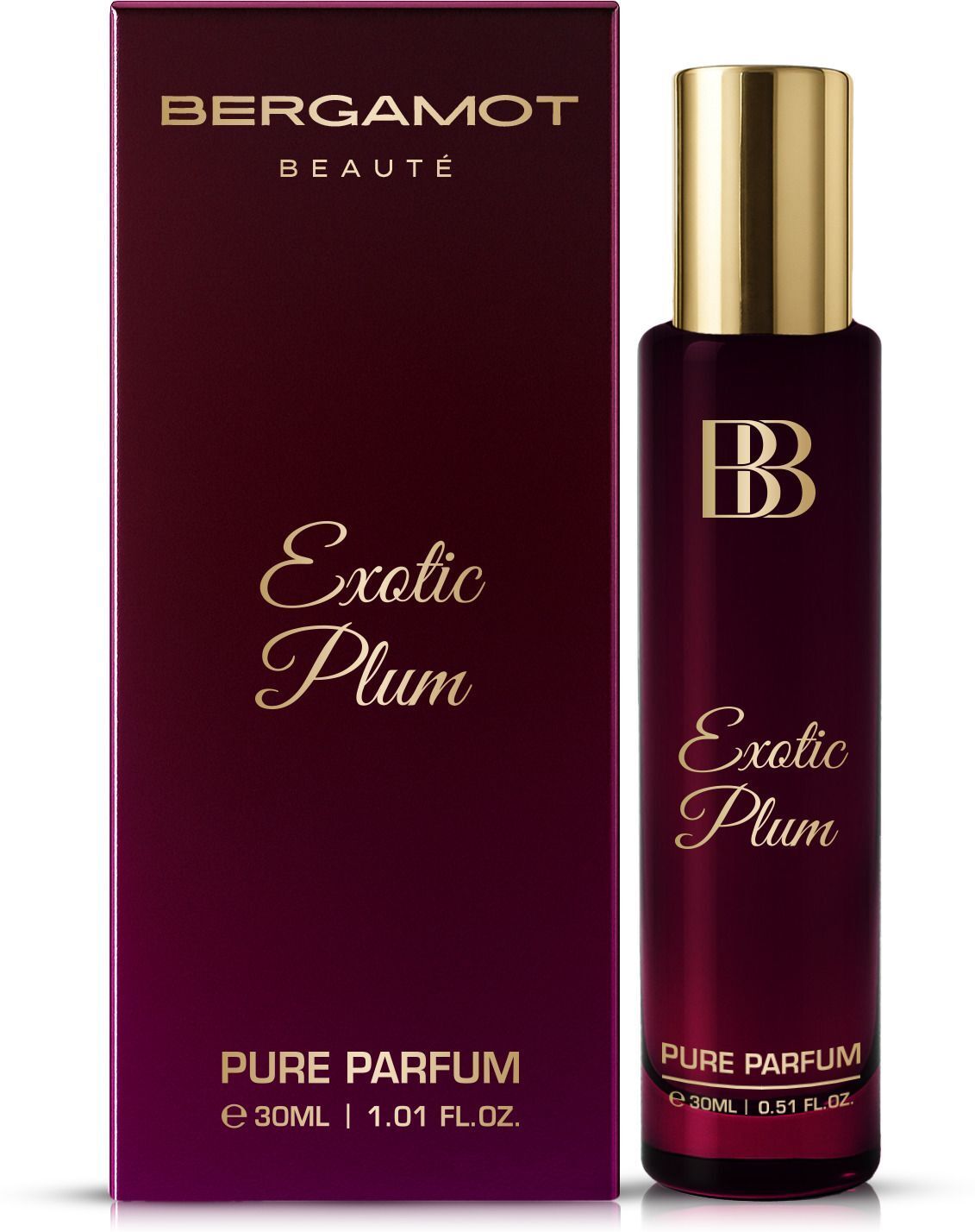 bergamot beaute Exotic Plum Pure Perfume Long Lasting Fragrance Upto 12 Hours Perfume - 30 ml-picture-22