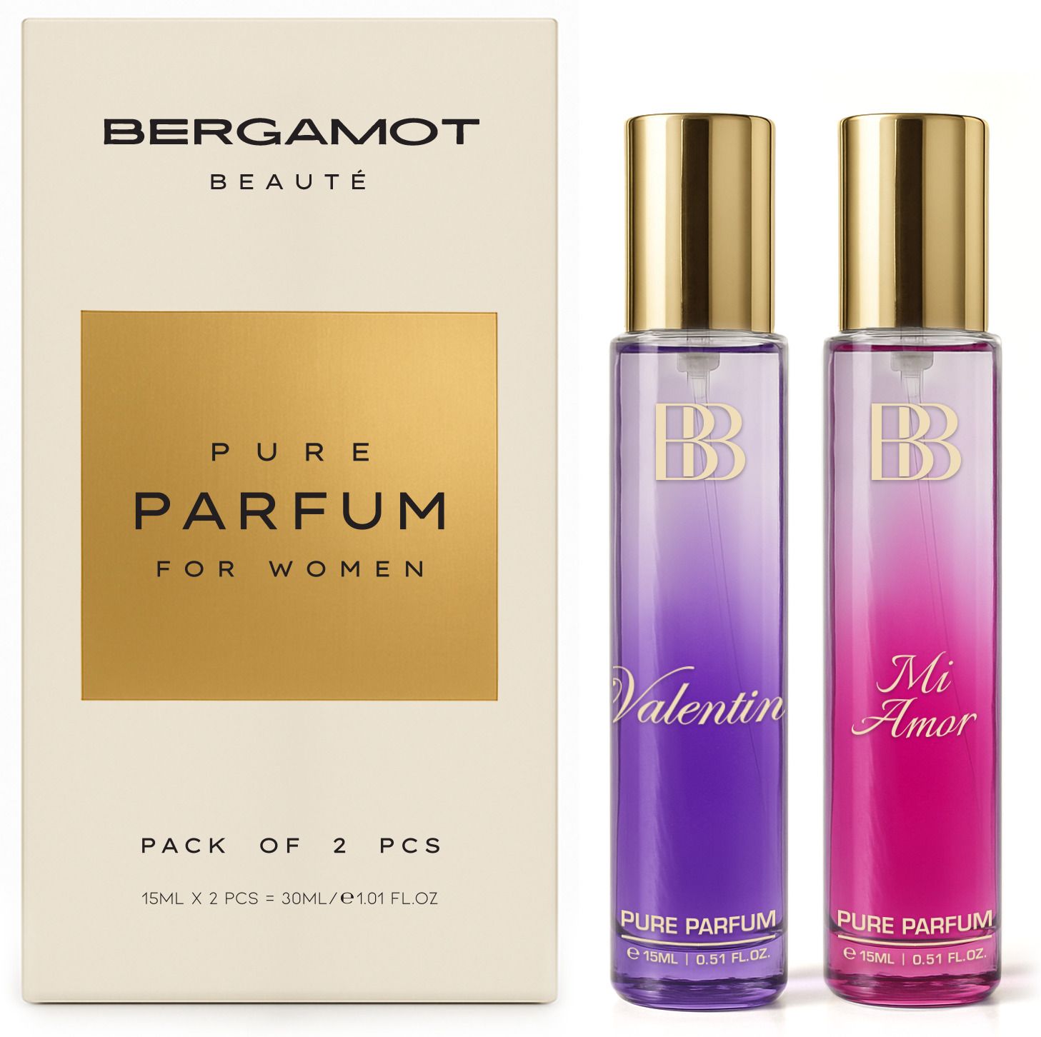 VALENTINE Perfume and MI AMOR Luxury Gift Set for Women Long Lasting 2x15 ml Perfume - 30 ml-image-12