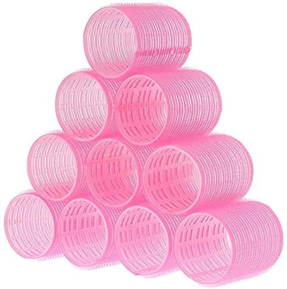 KRAFTMASTERS 6 Pcs (2 X 6 CM) Hair Rollers For Hair Curling Self Grip Holding Rollers Personal Care Appliance Combo-image-23