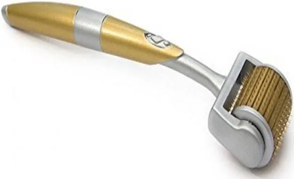 ZGTS Derma Roller 192 Needles 1 mm Gold Plated Titanium Alloy Needles Roller UNISEX Personal Care Appliance Combo-image-22