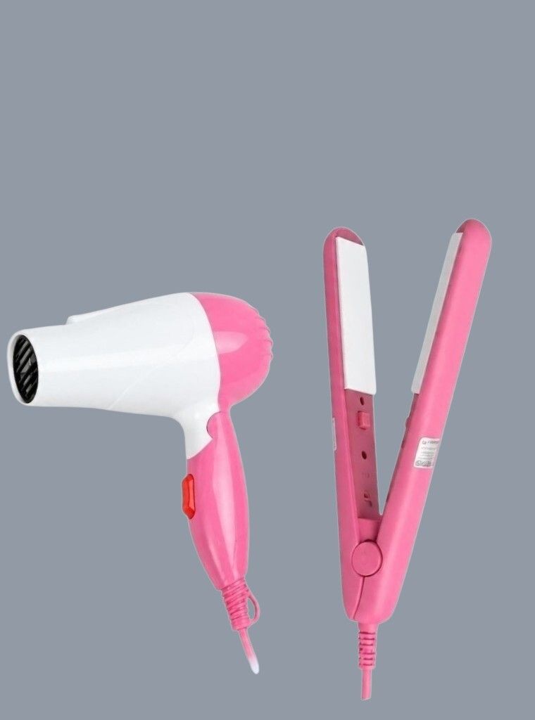 Firstchoice MK FIRM COMBO PACK OF HAIR DRYER WITH MINI HAIR STRAIGHTENER-19 Personal Care Appliance Combo-image-20