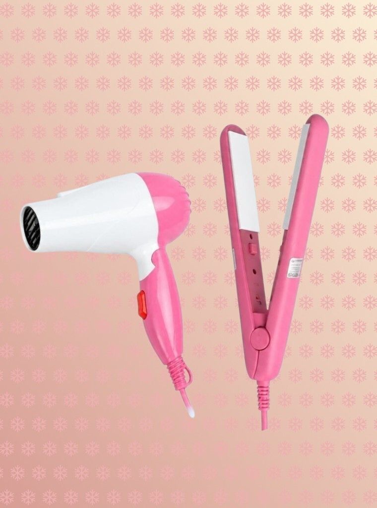 Firstchoice MK FIRM COMBO PACK OF HAIR DRYER WITH MINI HAIR STRAIGHTENER-20 Personal Care Appliance Combo-image-17