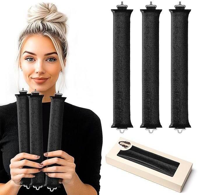 PGADHIYA Heatless Hair Curler – No-Heat Curling Rod Headband for Soft, Damage-Free Curls Personal Care Appliance Combo-image-1