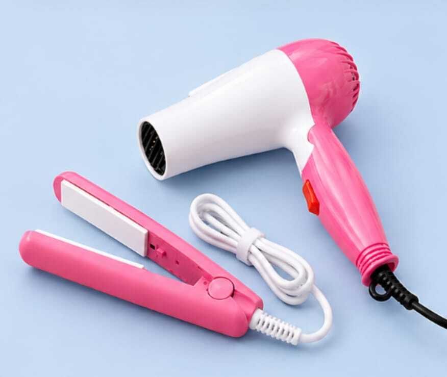 Firstchoice MK FIRM COMBO PACK OF HAIR DRYER WITH MINI HAIR STRAIGHTENER-13 Personal Care Appliance Combo-image-11