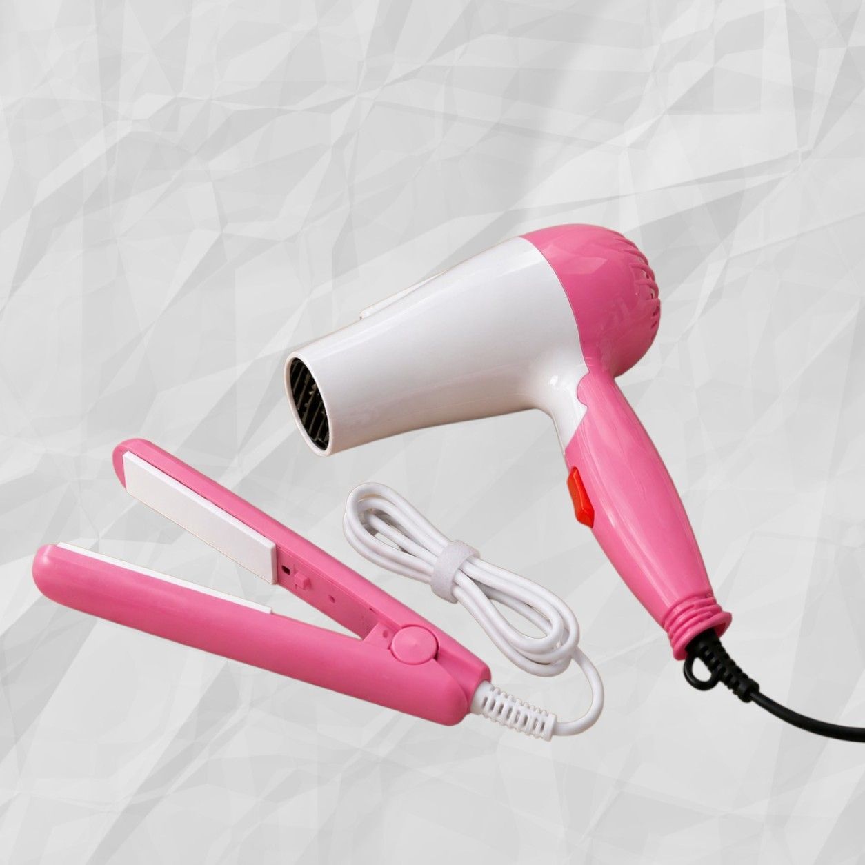 GLOWVITY GK FIRM FIRST CHOICE COMBO PACK OF MINI HAIR STRAIGHTENER WITH HAIR DRYER-11 Personal Care Appliance Combo-image-26