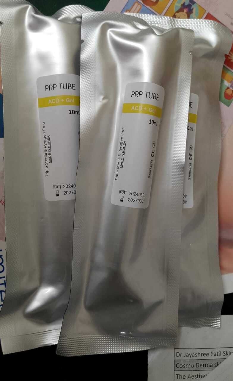 Nayra Face PRP Tube Exported Quality Korean PRP Tube for Doctors Personal Care Appliance Combo