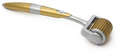 ZGTS Derma Roller 1.00 mm 192 Needles Gold Plated Titanium Alloy Needles Rolle Personal Care Appliance Combo-image-24
